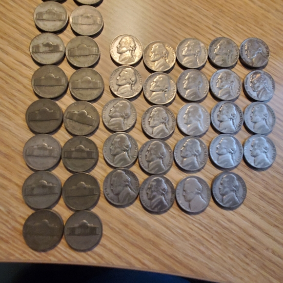 1943 P Silver War Nickles - Picture 2 of 2